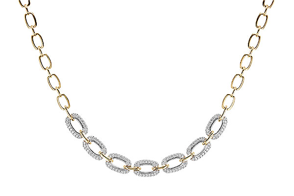 D273-74390: NECKLACE 1.95 TW (17 INCHES)