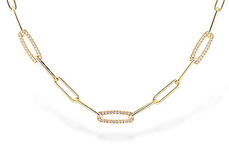 E273-73545: NECKLACE .75 TW (17 INCHES)